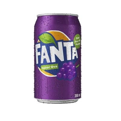 Refrigerante Fanta Uva 350Ml
